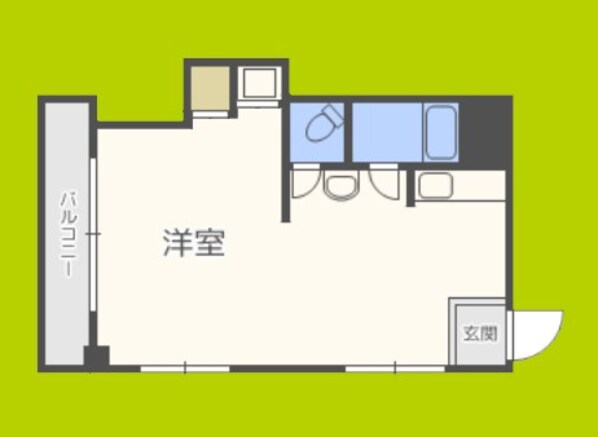 コスモ新北野の物件間取画像